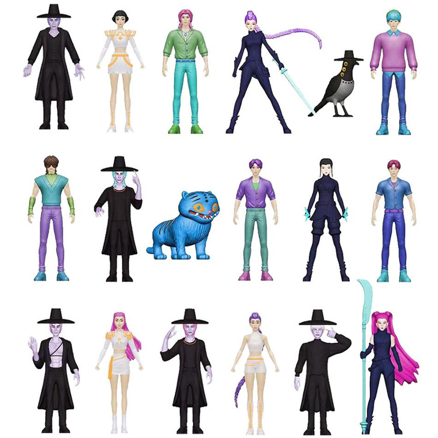 Fashnics Kpop Dämonenjäger Actionfigur Set Bunt / Mehrfarbig - Bild 4