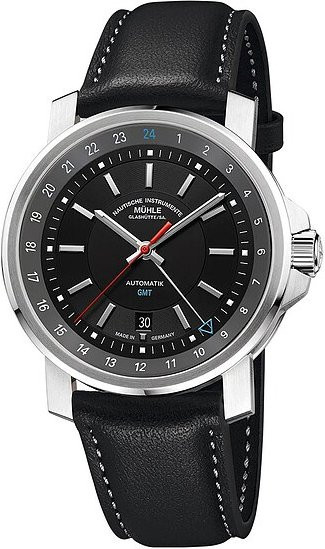 Mühle Glashütte Armbanduhr, Automatik, Edelstahl, Leder, 42,4 mm, Herren - Bild 1