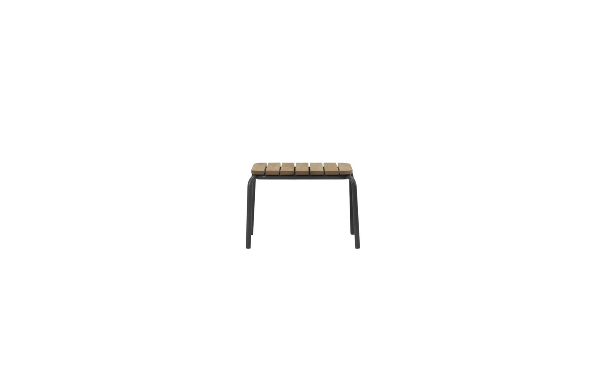 Normann Copenhagen Vig Garten Beistelltisch aus Robinienholz in Schwarz und Braun - Bild 2