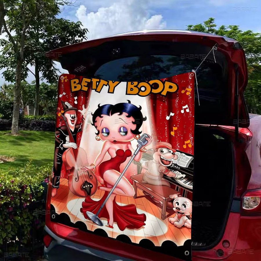 B-BettyS Boop Cheerleading-Banner Retro Flagge Multicolour B/H: 50 x 70 cm - Bild 4