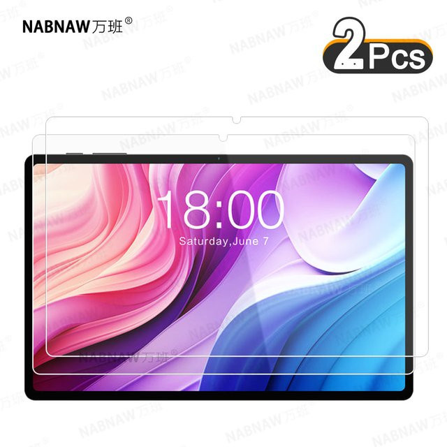2 Stück Teclast T40HD Schutzfolien aus gehärtetem Glas, transparent, für 6,5 Zoll Display - Bild 1