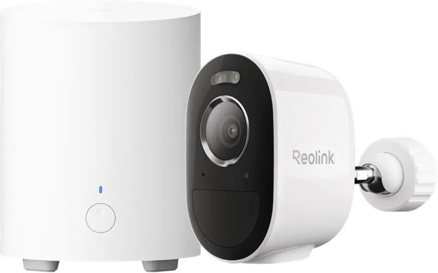 Reolink Argus B330 Kamera mit Home Hub 1 Lite in Weiß mit Wi-Fi - Bild 1