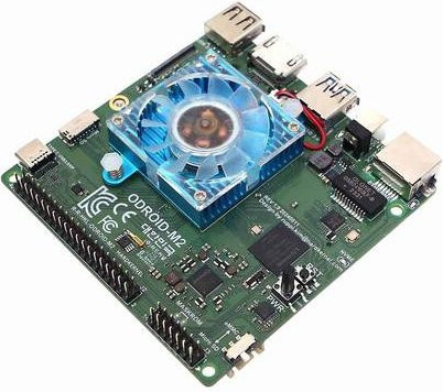 ODROID-M2 Einplatinencomputer mit 8GB RAM und 4 x 2.3GHz in Grün - Bild 1