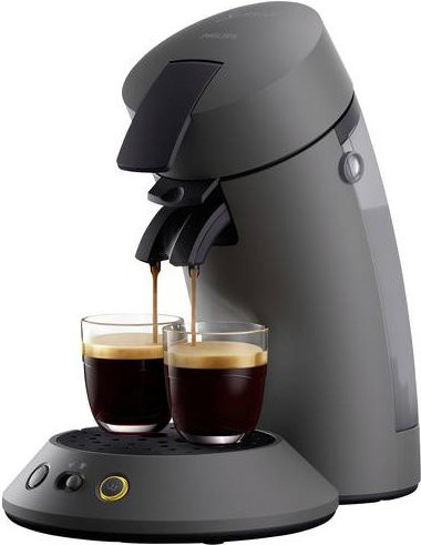 Philips Senseo Original Plus Kaffeepadmaschine CSA210/50 Grau - Bild 1