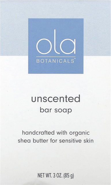 Ola Botanicals Bar Soap, Unscented, 85 g - Bild 1