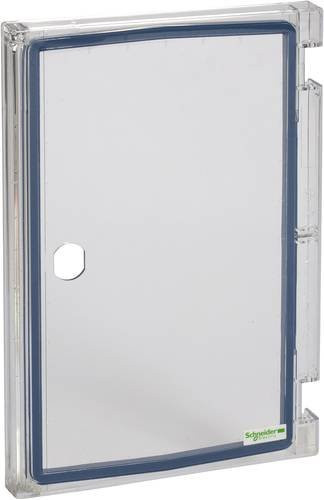 Schneider Electric NSYDPLM32T Tür aus Polyester in Lichtgrau RAL 7035 mit transparentem Kunststoff, B: 23,5 cm, H: 32,0 cm - Bild 1