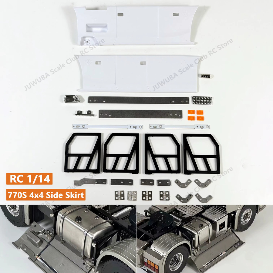 JUWUBA RC Truck 770S Seitenschweller-Leuchten Seitenlampen-Kit, Kunststoff - Bild 2