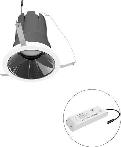 EVN LED-Deckenstrahler F01R11SM3830L15P in Weiß, rund und verstellbar - Bild 1