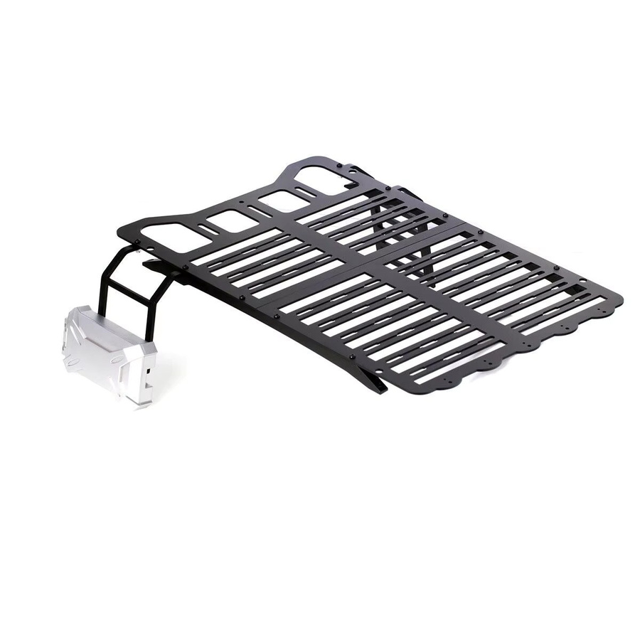 LCX Racing Aluminium Gepäckablage Dachträger, 1/6, Zubehör, Metall, Schwarz - Bild 2