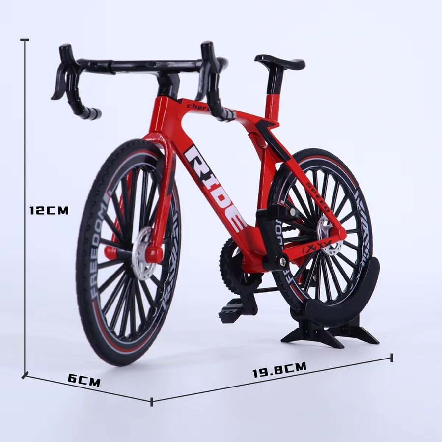 YJLETOY Fahrrad Modell Diecast, 1:8, Metall, Off-road Berg - Bild 3
