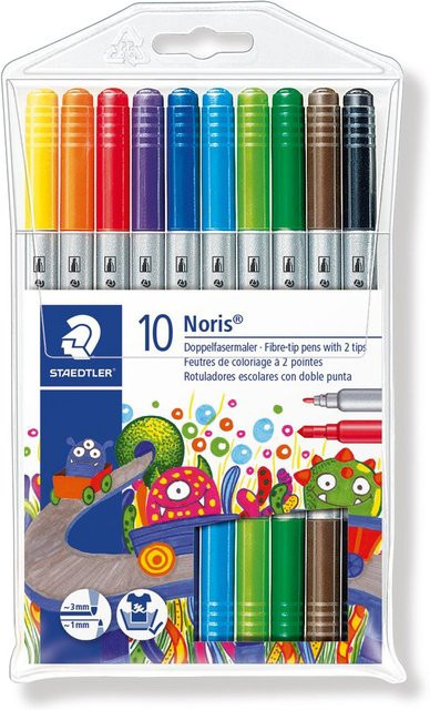 STAEDTLER Noris Doppelfasermaler in Multicolor - Bild 1