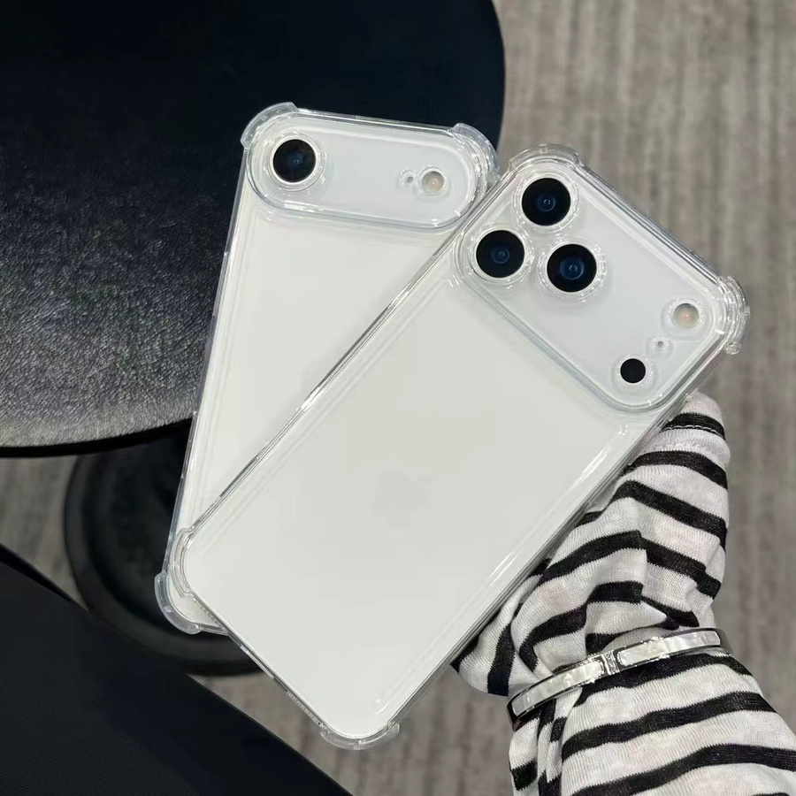 Ricestate Transparente Anti-Drop-Hülle aus Soft TPU für iPhone 17 Pro Max, iPhone 17 Pro und iPhone 17 Air - Bild 2