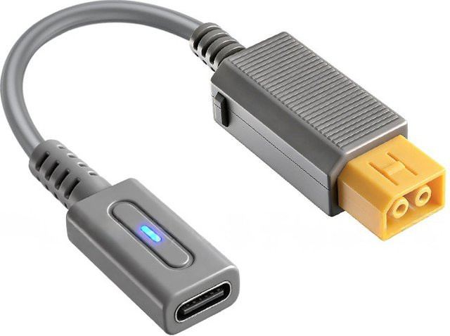 OULLX 45W Typ-C PD Ladekabel für Nintendo Wii U in Grau - Bild 1