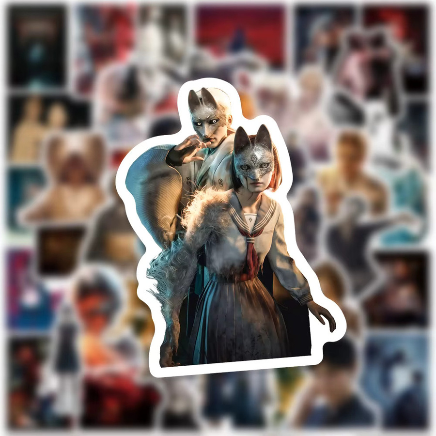 50 Stück Silent Hill Horror-Spiel Hinako Deep Water Cup Aufkleber von Bandai in Multicolour aus Papier - Bild 2
