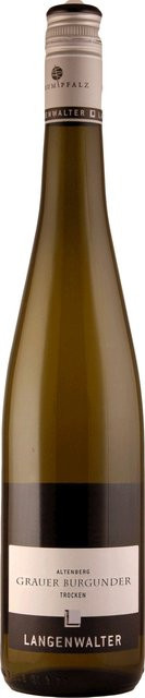 Weingut Langenwalter Grauburgunder Weißwein, Pfalz, 2023, trocken, 0,75 l - Bild 1