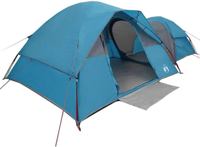 vidaXL Campingzelt für 5 Personen in Blau, wasserdicht - Bild 1