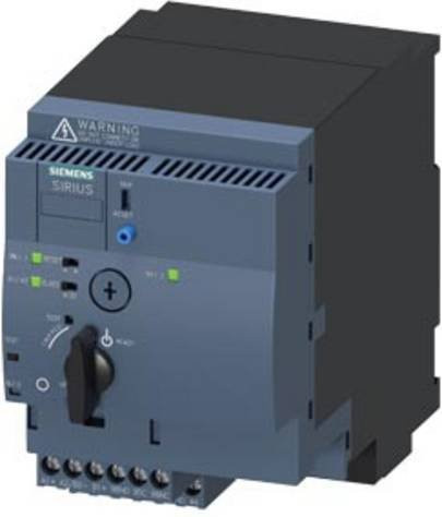 Siemens Wendestarter 3RA6250-1AB33 in Grau, Motorleistung 0.09kW bei 400V, Nennstrom 0.4A - Bild 1