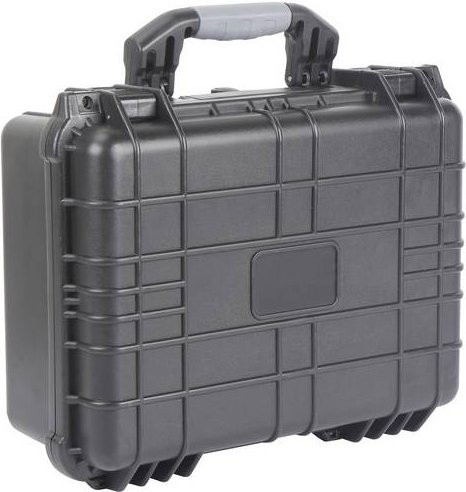 TOOLCRAFT Universal Outdoor-Koffer wasserdicht, Schwarz, B: 33,0 cm, T: 42,0 cm, H: 17,4 cm - Bild 1