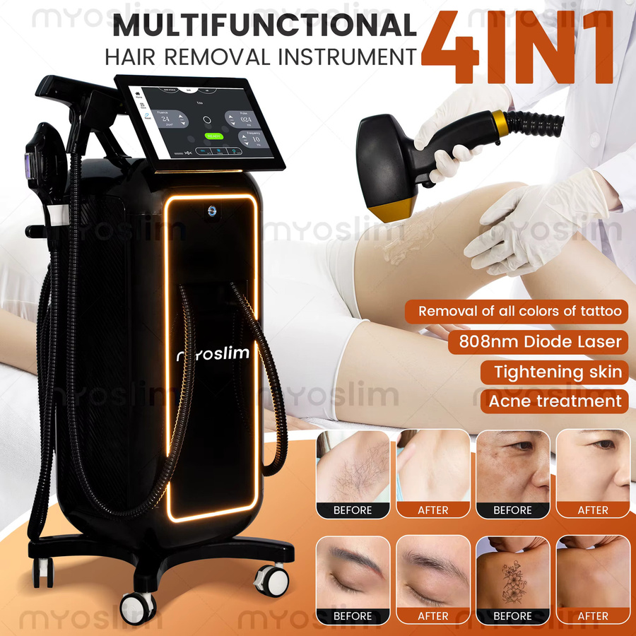 MYOSLIM 4-in-1 IPL Haarentfernungsgerät, Diodenlaser, 10 Bars - Bild 5