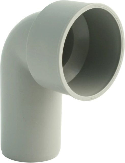 Marley HT-Siphon-Winkel 90 Grad DN 50 in Grau - Bild 1