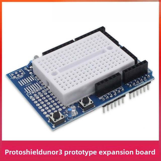 Arduino Proto Shield mit Mini-Steckbrett für UNO R3 in Blau - Bild 1