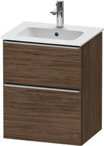 Duravit Waschtischunterschrank D-Neo in Braun, Wandmontage, B/T/H: 51 x 40,2 x 62,5 cm - Bild 1