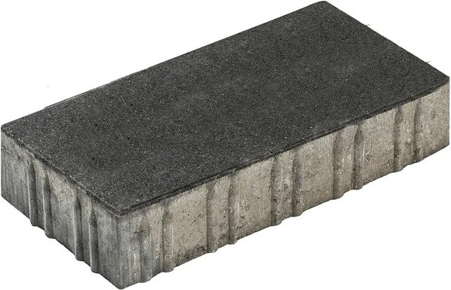 Diephaus Pflasterstein Mileo Basalt mit Glimmer in Anthrazit/Grau, B/T/H: 40 x 20 x 8 cm - Bild 1