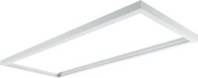 LEDVANCE Aufbaurahmen PL1200600SURF.MO.VAL aus Aluminium in Weiß - Bild 1