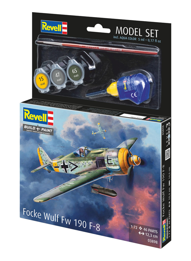Revell Model Set Focke Wulf Fw190 F-8, ab 8 Jahren - Bild 4