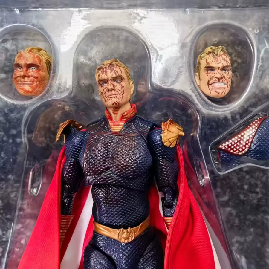 Mafex The Boys Homelander Kampfbeschädigt, Actionfigur, Einzelfigur, Kunststoff, Bunt / Mehrfarbig - Bild 3