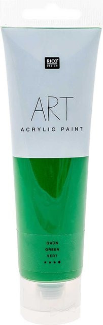 Rico Design ART Künstler Acrylfarbe Grün, 100 ml - Bild 1