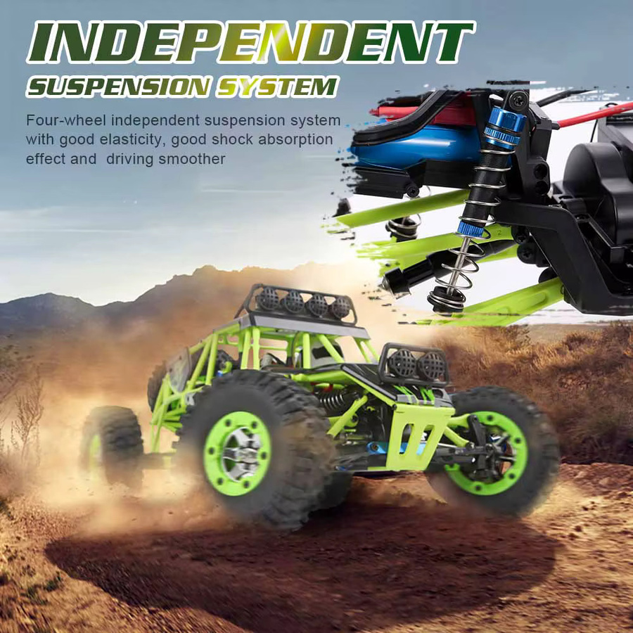 Wltoys RC Rock Crawler Geländewagen, RC-Truck, 4WD, Offroad-Auto - Bild 3