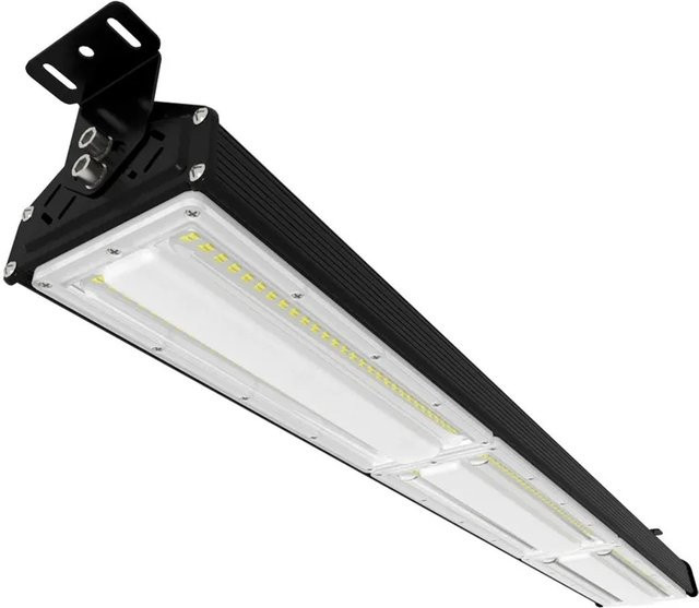 LUXULA LED Hallenleuchte Linear Highbay 150W 18000lm 5000K Neutralweiß Schwarz IP65 IK08 - Bild 1