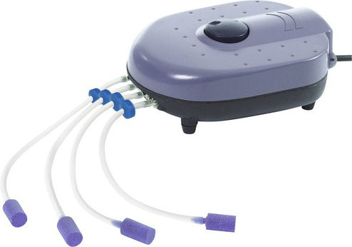 Heissner Teichbelüfter Outdoor in Grau mit 720 l/h Leistung - Bild 1