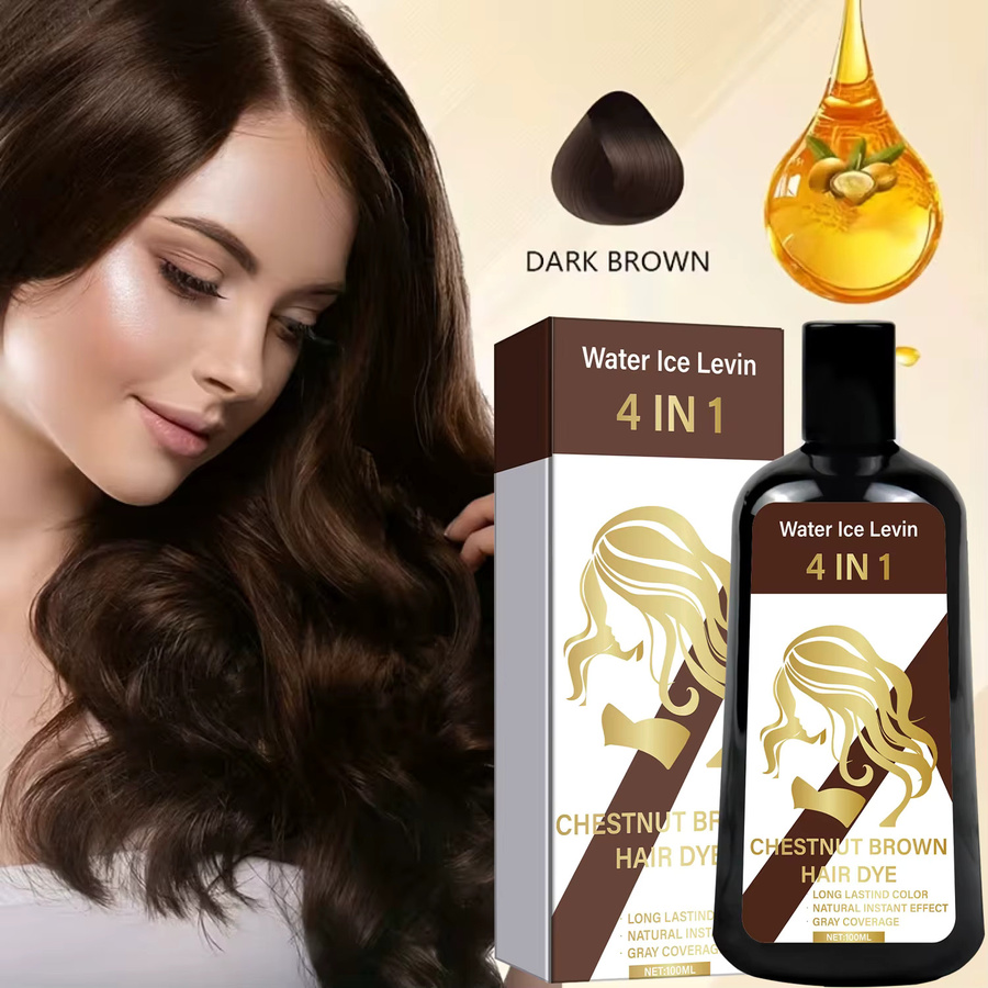 Water Ice Levin Shampoo mit Biotin & Ingwer, 100 ml, für coloriertes Haar - Bild 3