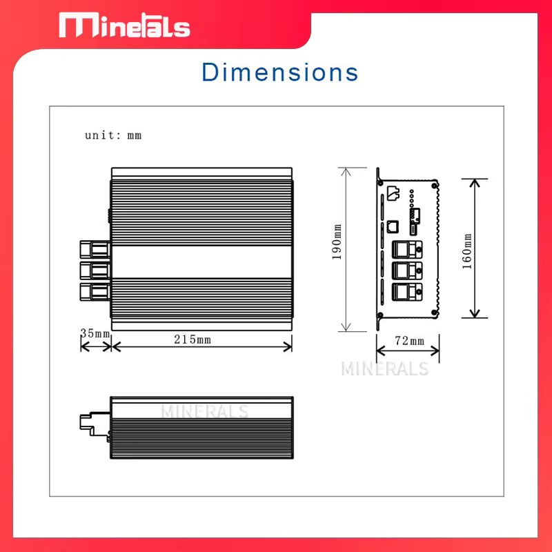 Intelligentes DC zu DC Ladegerät 12V 30A Booster mit Bluetooth App für Lithiumbatterie 4S Li-Ion und LiFePo4 in Schwarz - Bild 3