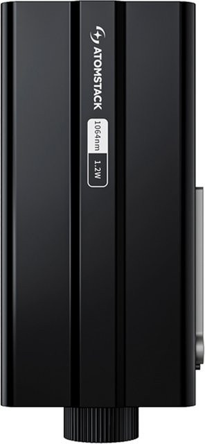 Atomstack P1 Infrarot-Lasermodul 1,2W 1064nm Gravurkopf Ersatzteil in Schwarz - Bild 1