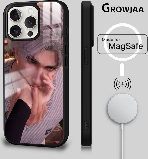 Game Love Deeppac S-Sylus Handyhülle für iPhone 16 15 14 13 Pro Max Plus Mini mit magnetischer MagSafe kabelloser Ladeunterstützung in Multicolour - Bild 1