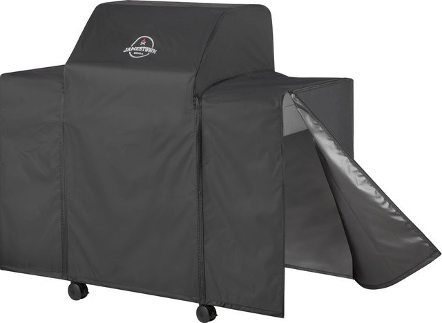 Jamestown Grill-Abdeckhaube für 3-Brenner Gasgrill Knox, Schwarz, B: 127,0 cm, T: 57,5 cm, H: 57,5 cm - Bild 1