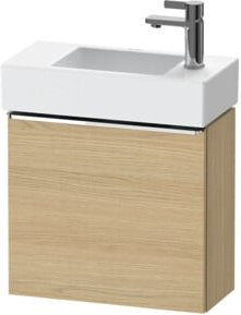 Duravit Waschtischunterschrank D-Neo mit 1 Tür, Wandmontage, Beige Matt, B/T/H: 48,4 x 22,2 x 44 cm - Bild 1