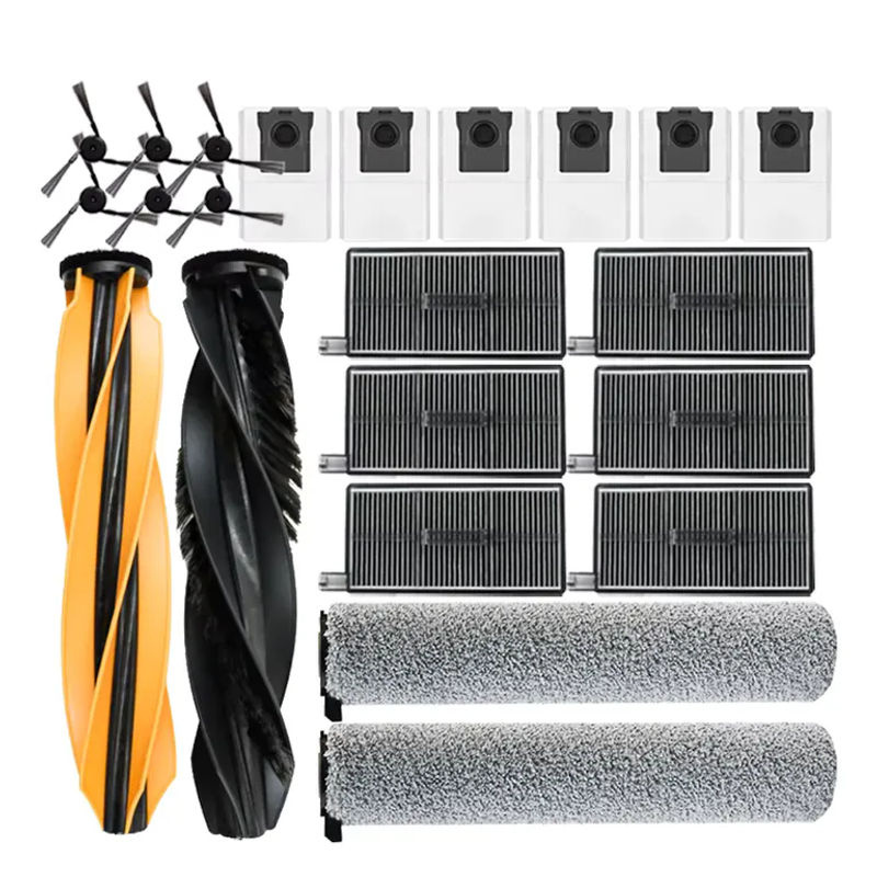 Dreame Aqua10 und Aqua 10 Ultra Roller Complete Zubehör-Set mit Hauptbürste, HEPA-Filter und Staubbeuteln für Modell RLH31CE und RLH71DE - Bild 3