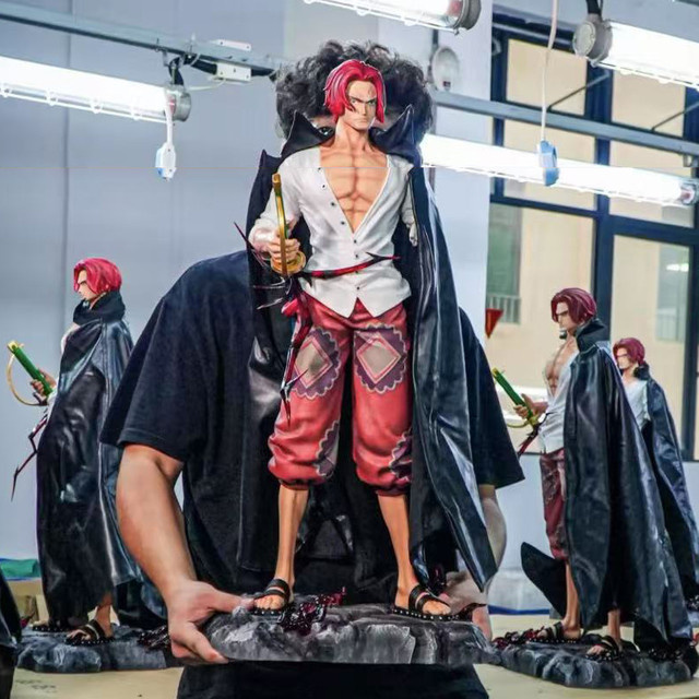 Bandai One Piece Ghost Island Marching Luffy, Anime-Figur, 70cm, Kunststoff - Bild 1