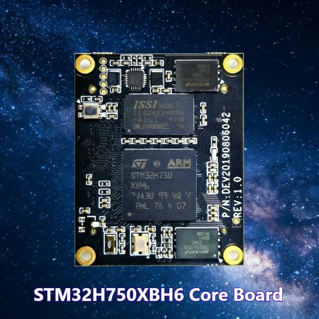 STM32H743XIH6 oder STM32H750XBH6 Entwicklungsplatine mit SDRAM und Dual Flash - Bild 1