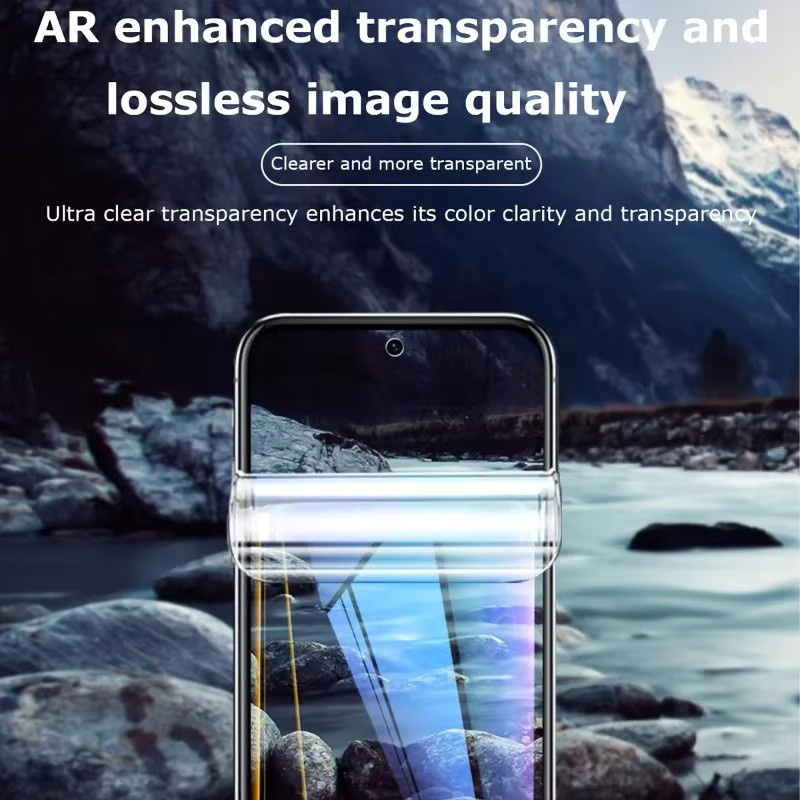 HD Soft Hydrogel Displayschutzfolie für Samsung Galaxy S25 Ultra S24 S23 S22 S21 Plus FE transparent - Bild 2
