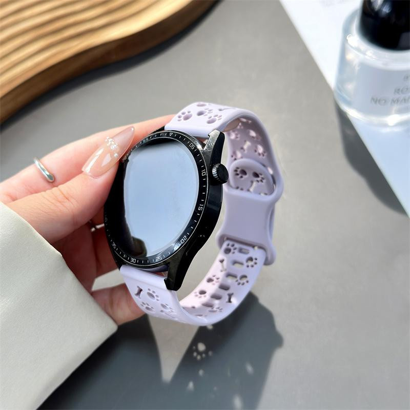 PINSENDA Uhrenarmband, Silikon, Schwarz, Unisex - Bild 2