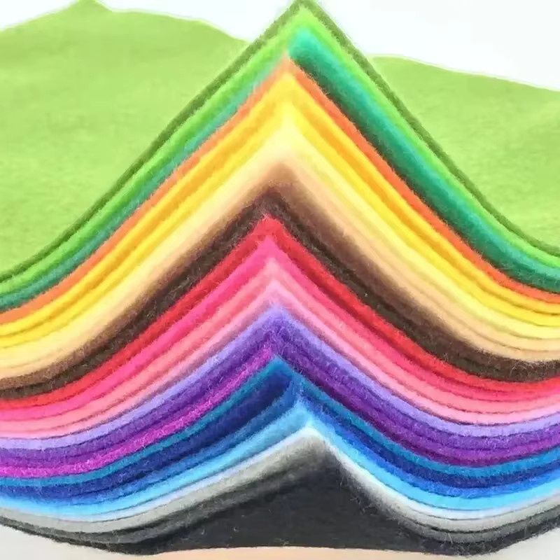 Bunte Filzstoffplatten für Patchwork und DIY-Handwerk, 1 mm Dicke, Multicolor - Bild 5