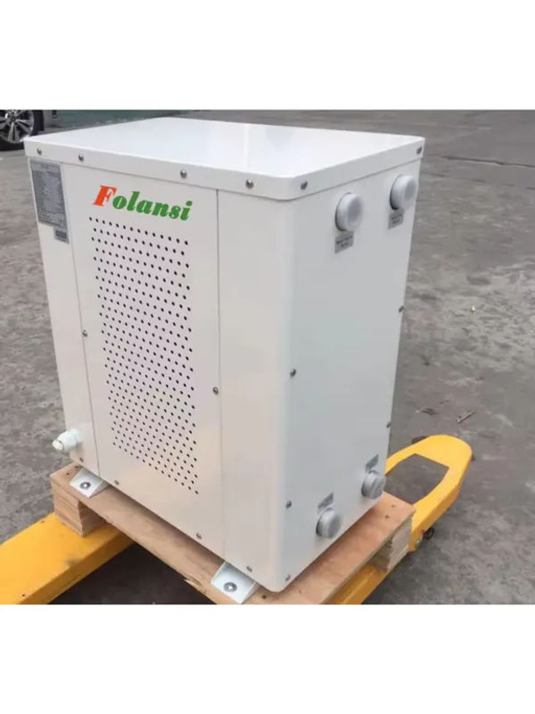Folansi Geothermische Wasser-zu-Wasser Wärmepumpe 7kW in Weiß - Bild 4
