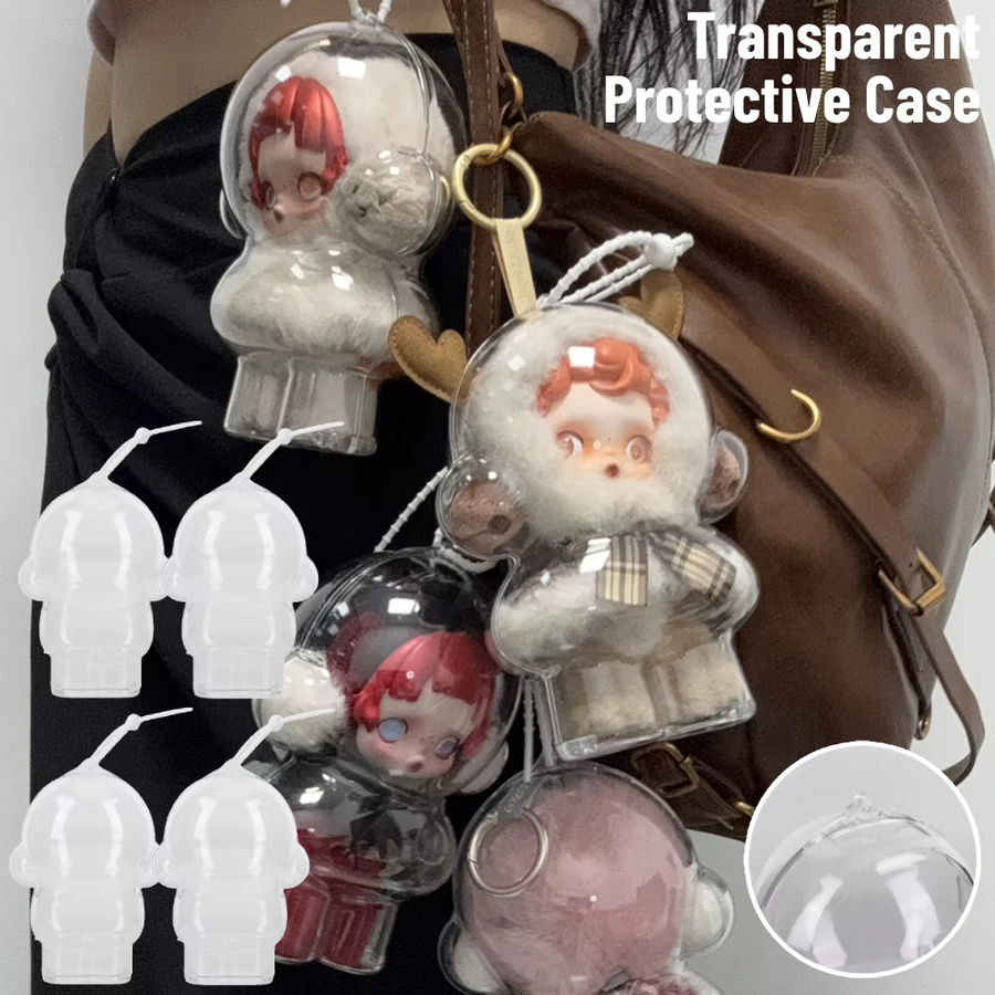 APWIKOGER Schutzhülle für SP Puppe Zubehör, Transparent, Weiß, 1-5-teiliges Set - Bild 3