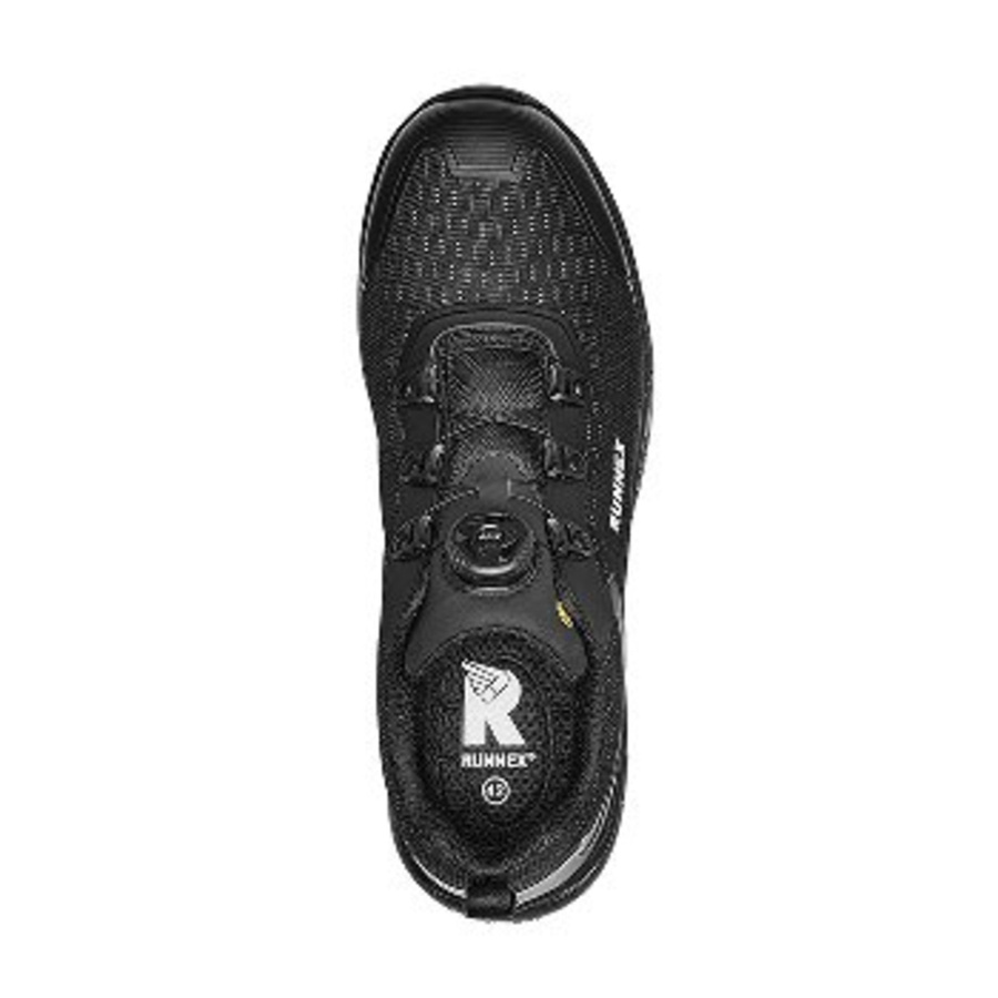 RUNNEX Sicherheitsschuhe SportStar S3S in Schwarz mit Textilobermaterial nach EN ISO 20345 - Bild 2