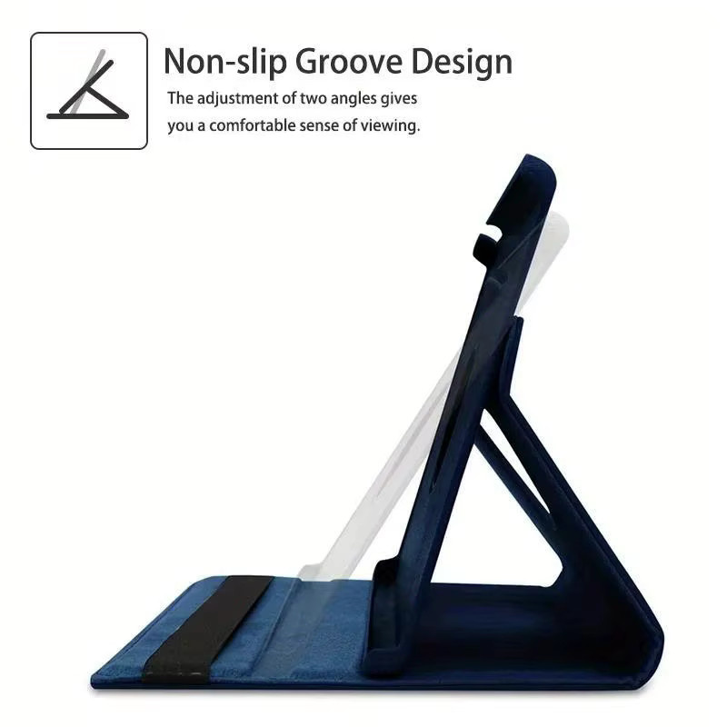 Rotierende Smart Stand Flip Ledertasche für Huawei Honor Pad 9 12,1 Zoll HEY2-W09 in Blau - Bild 3